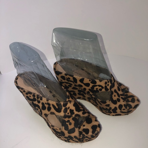 Obsession Rules Calf Hair Wedge - Picture 6 of 7